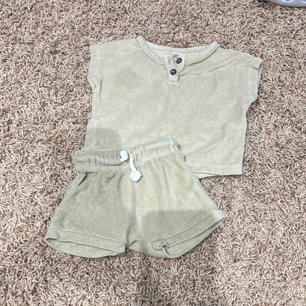 Kids Beige Matching Set